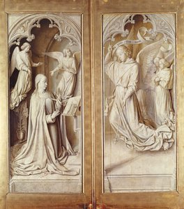 Zwiastowanie, z Ołtarza Burbonów, c.1498